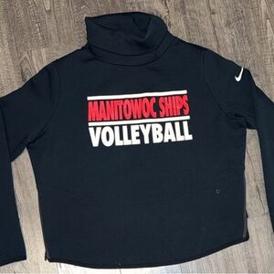 Nike Black Volleyball Pullover, Manitowoc Ships, large